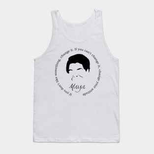 Maya Angelou Quote Tank Top